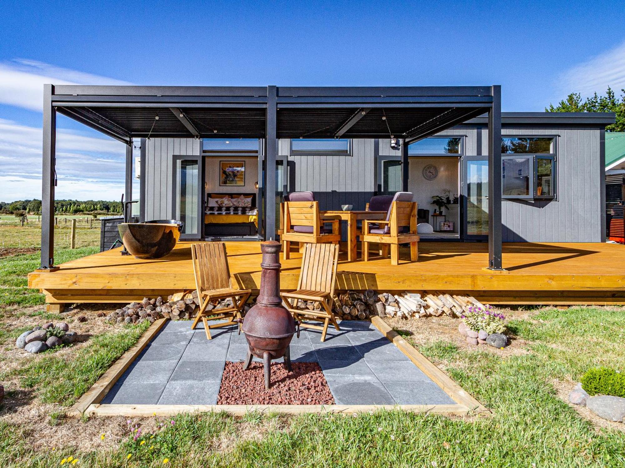Mangateitei Views - Rangataua Tiny Home أوهاكيون المظهر الخارجي الصورة