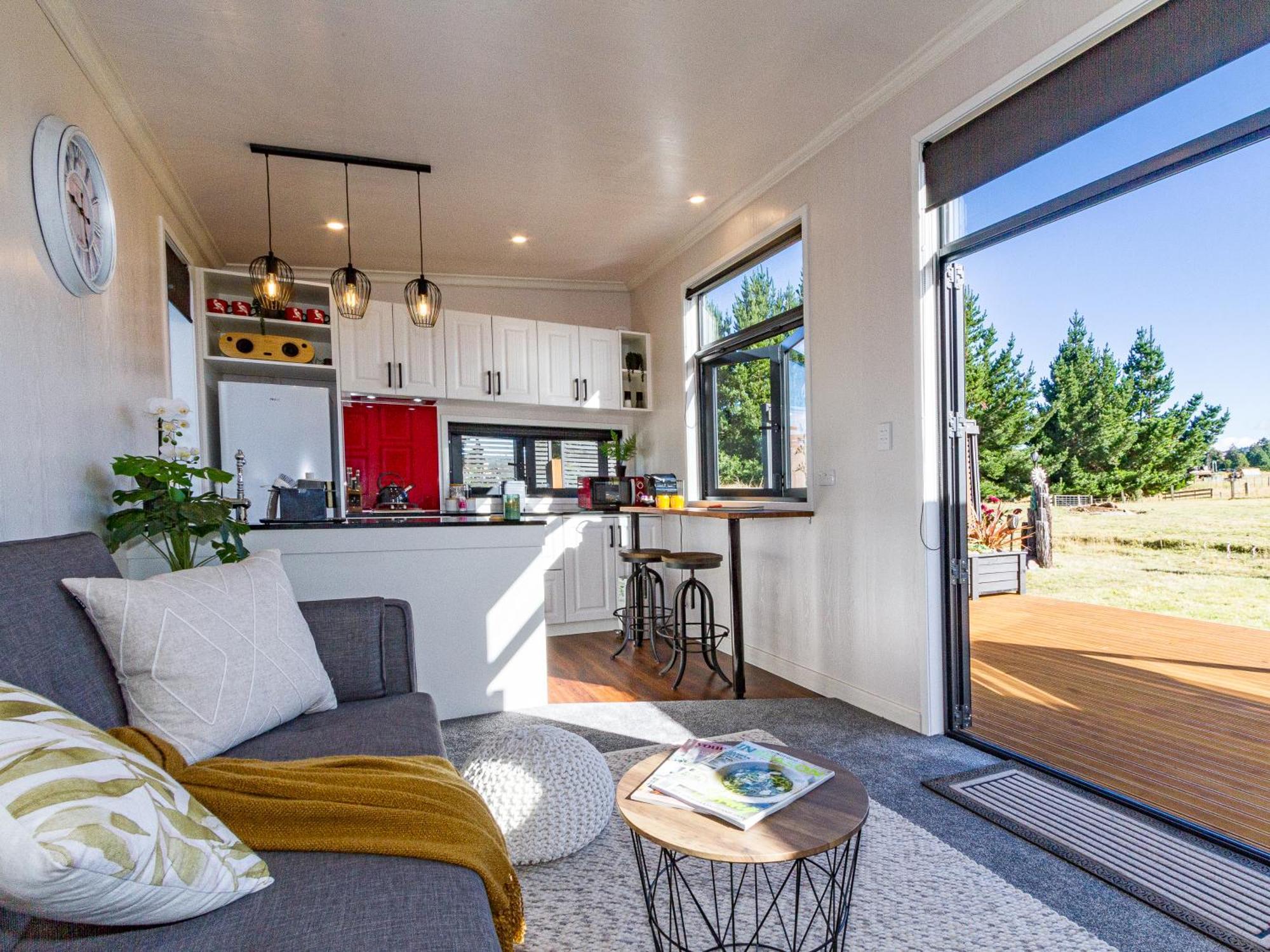 Mangateitei Views - Rangataua Tiny Home أوهاكيون المظهر الخارجي الصورة